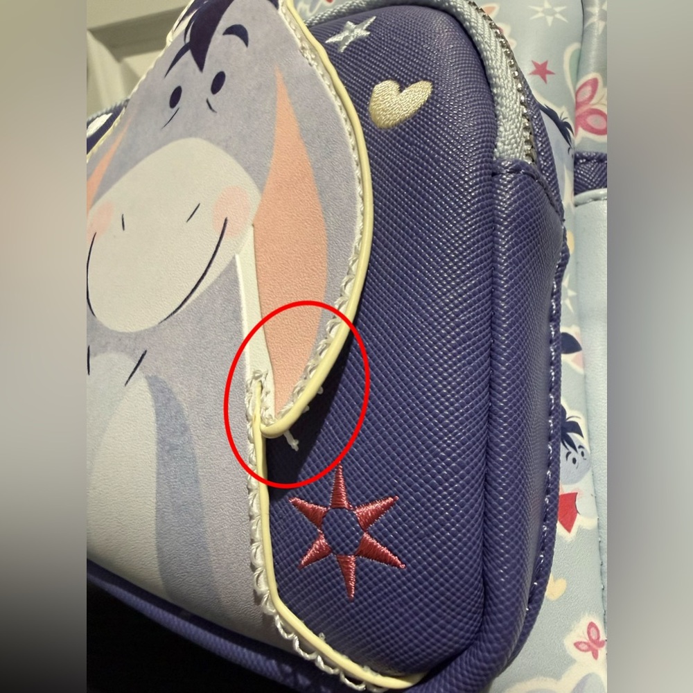Loungefly Disney Eeyore and Piglet Backpack - Picture 5 of 5